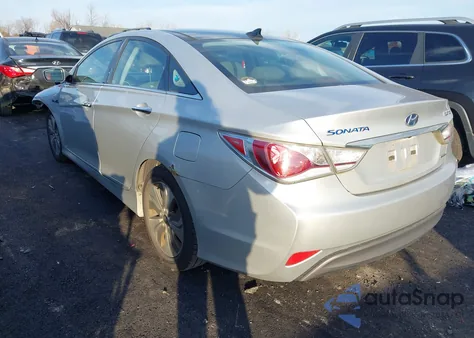 2013 Hyundai Sonata Hybrid Limited from USA, damaged, VIN KMHEC4A46DA051021